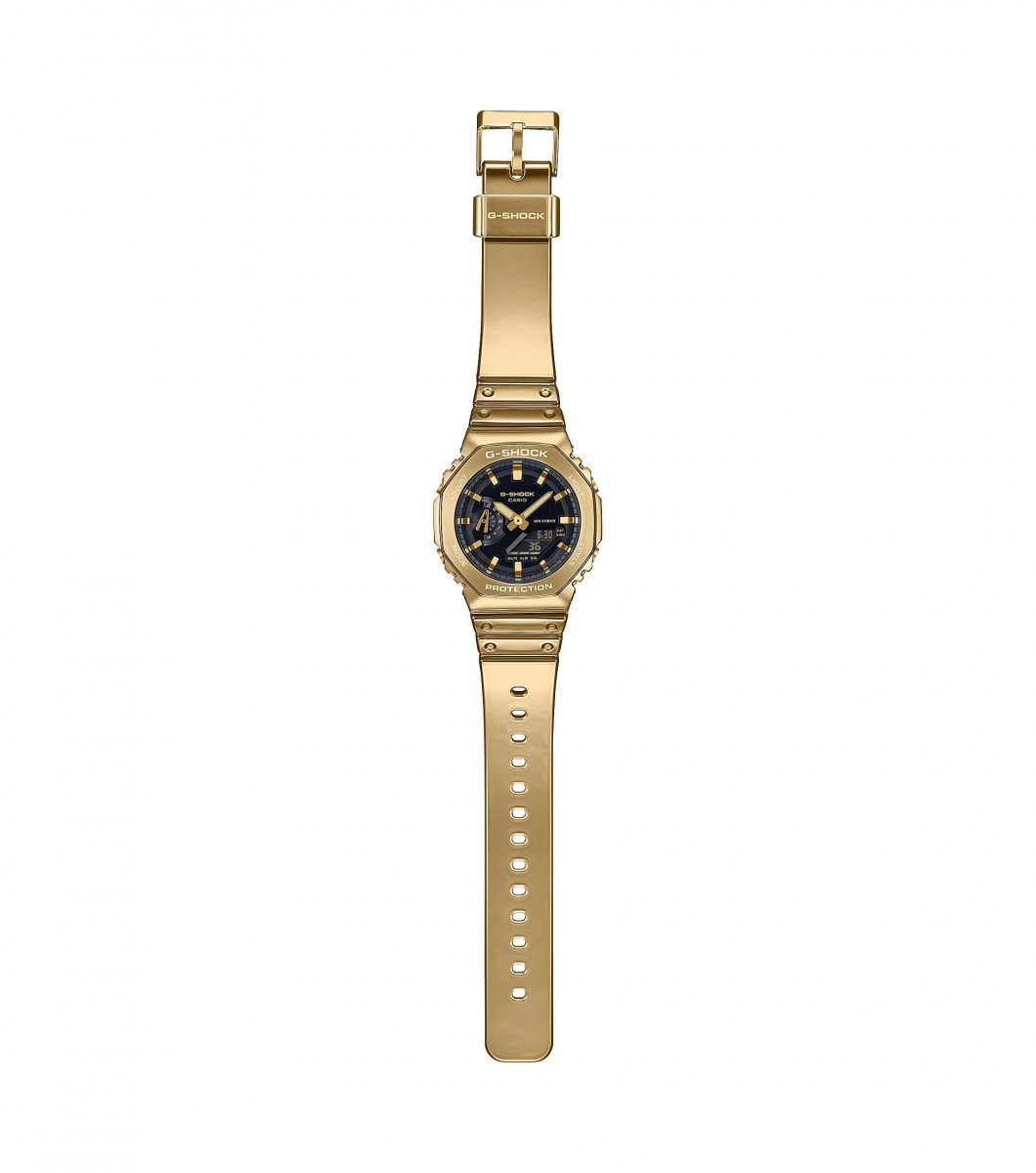 G-Shock G-Metal - Fine Metallic Horloge GM-2100YMG-9AER